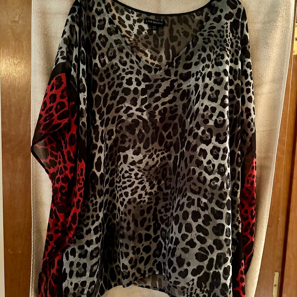 Lane Bryant poncho